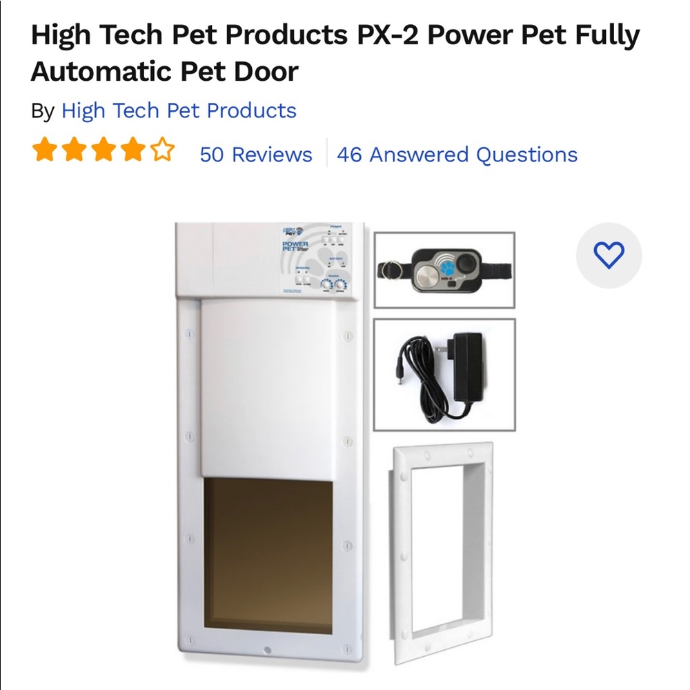High Tech Pet Products PX-2 Power Pet Fully Automatic Pet Door